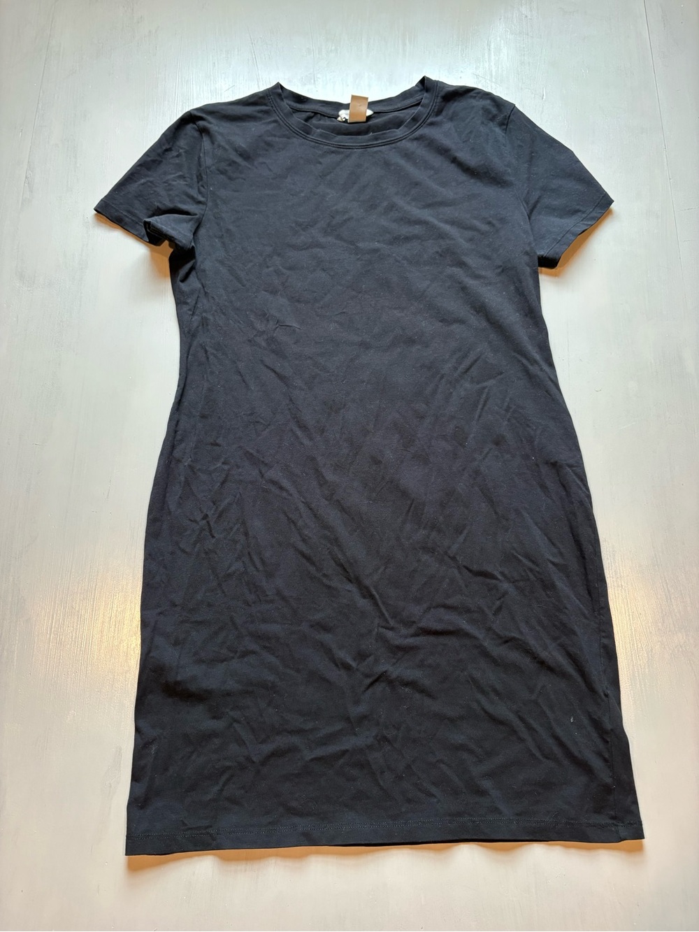 Black T-Shirt Dress H&M